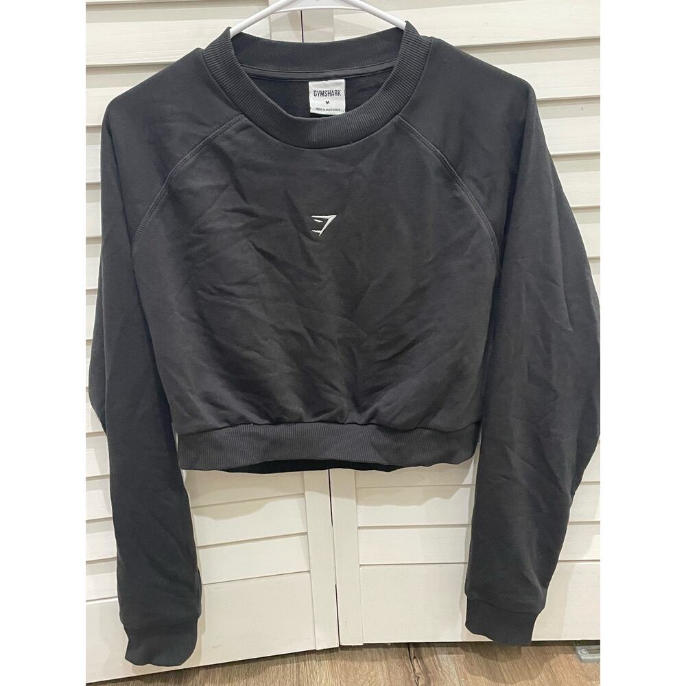 Gym Shark Women’s Crop Top Sweater Sz M